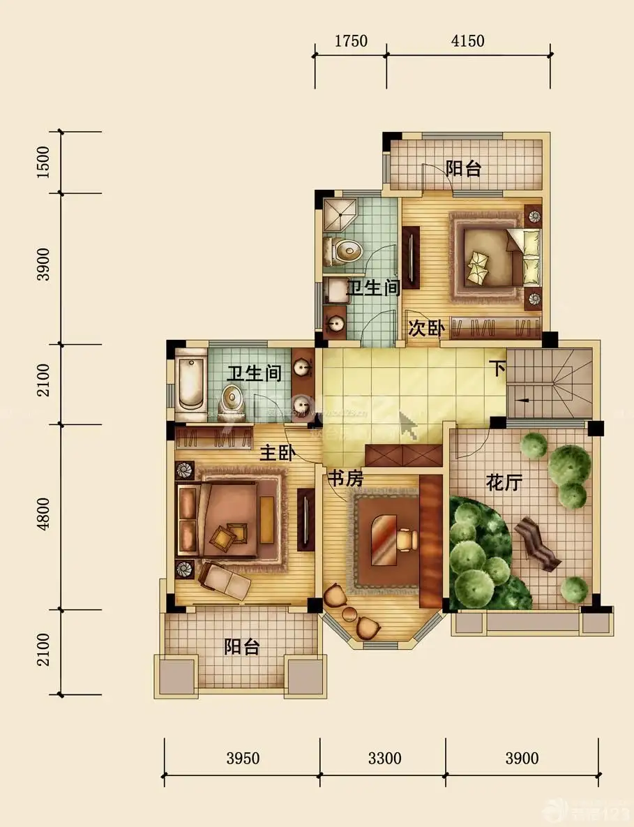 房屋平面装修设计图(房屋平面装修设计图片)