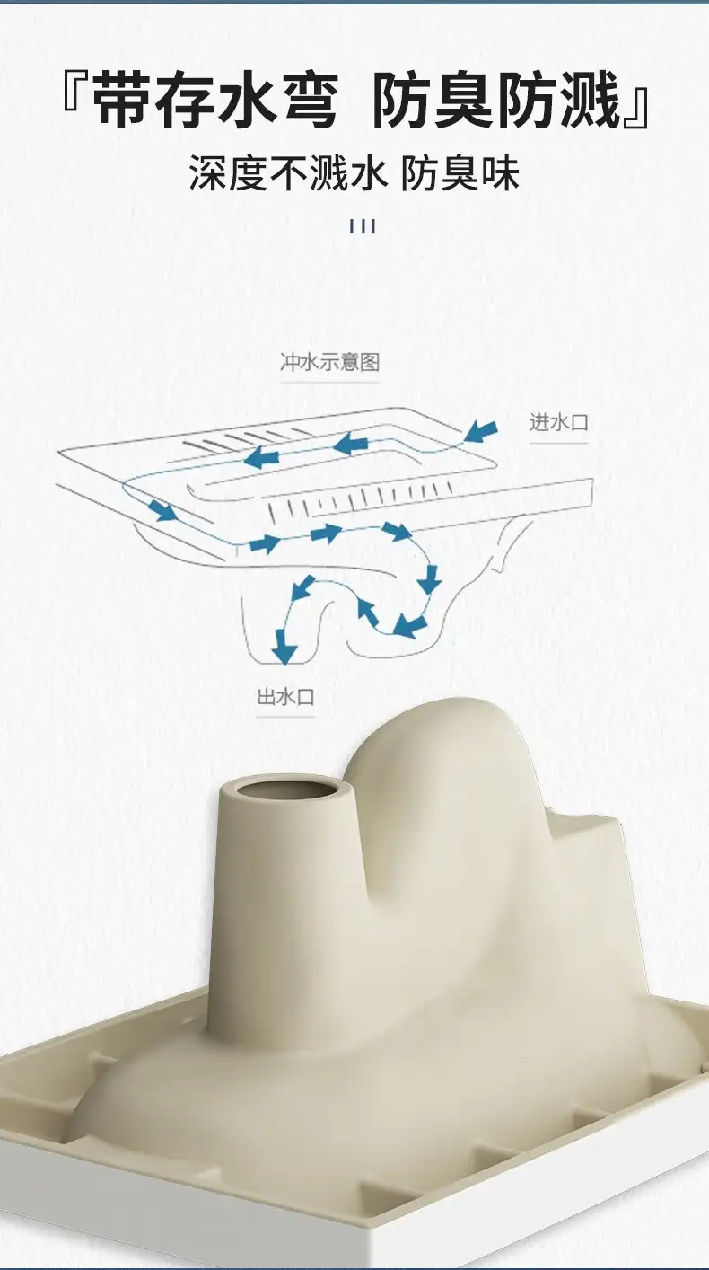 蹲便器结构(蹲便器结构图)