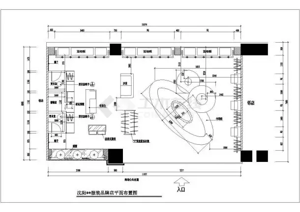 店面装修设计图纸(店面装修设计图纸大全)