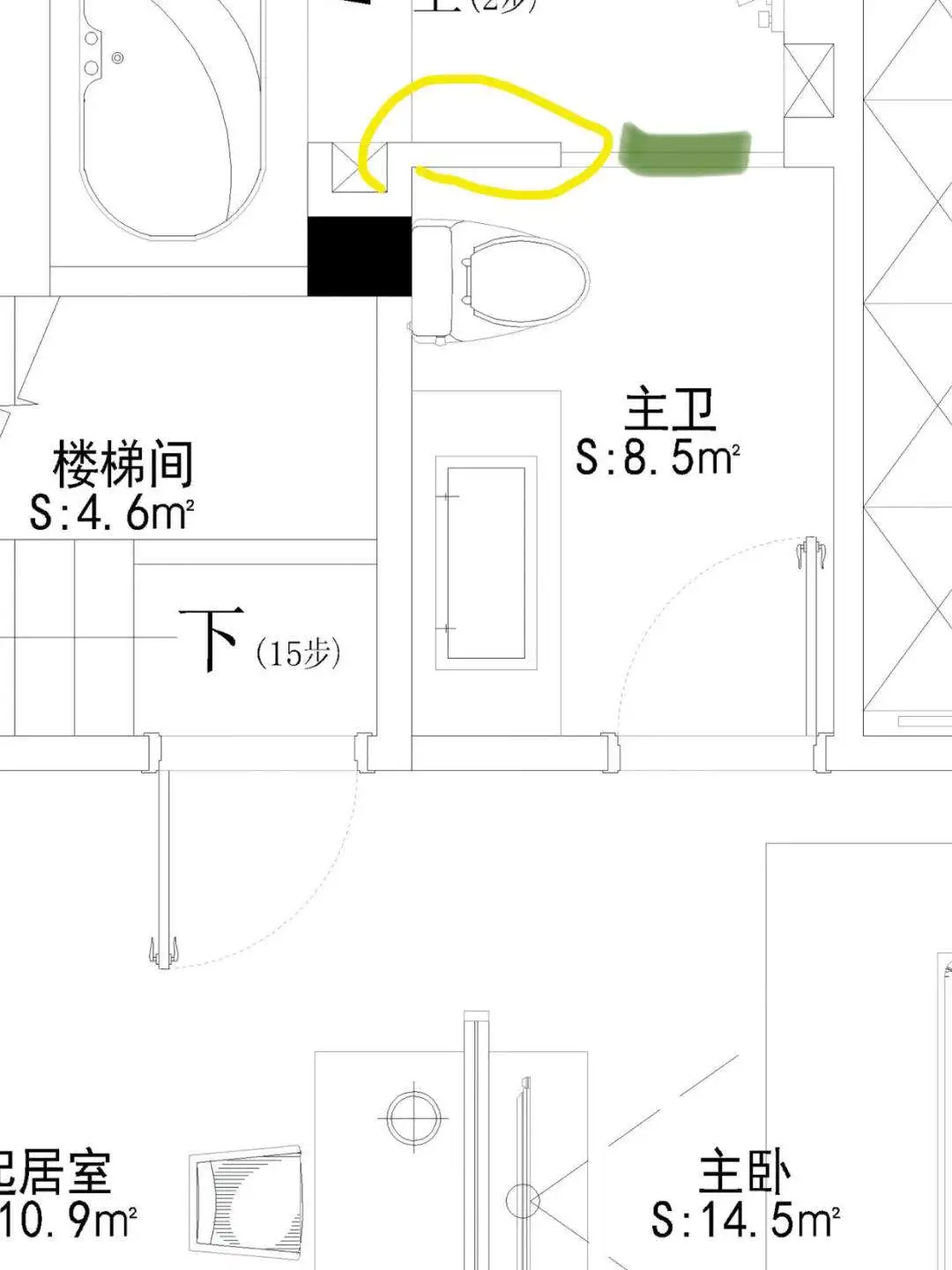 卫生间隔断尺寸(卫生间隔断尺寸图)