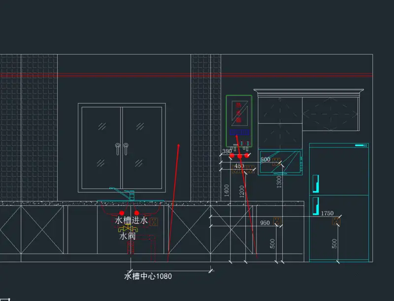 餐厅水电布置图(餐厅水电气的比例分配)