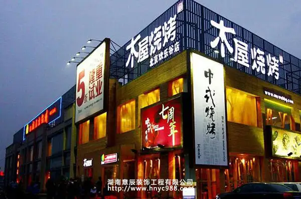 店门头装修设计效果图(店门头装饰效果图片大全)