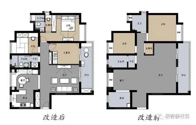 两房改三房(两房改三房效果图)