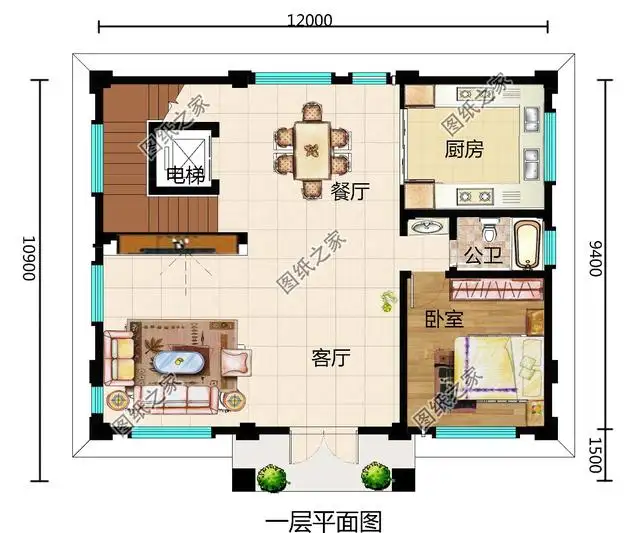 100平方米农村房设计效果图(100平方米农村自建房平面设计图)