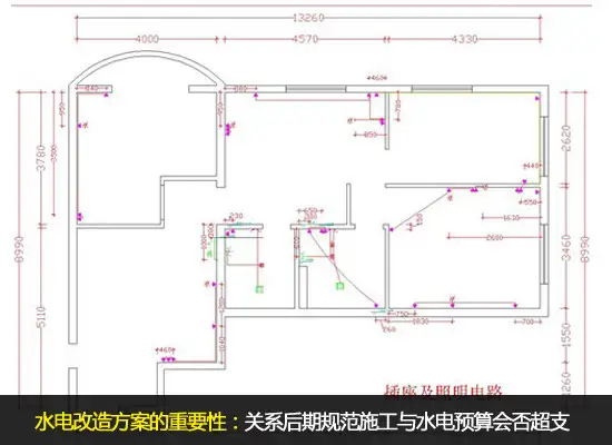 房子装修水电图(房子装修水电图片大全)